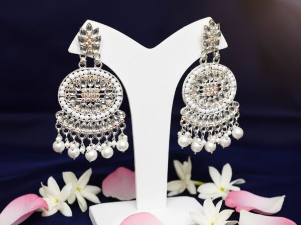 Pearl Majesty Chandbali Earrings